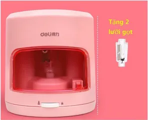 Máy Gọt Bút Chì Tự Động Deli Cho Bé - Gọt Nhọn & Gọt Tù Dễ Dàng, Tiện Lợi Cho Học Sinh, Màu Xanh & Hồng