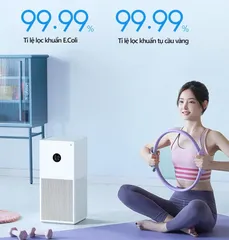 Máy Lọc Không Khí Xiaomi Mi Air Purifier 4 - Thiết Kế Hiện Đại, Hiệu Suất Lọc Bụi 99,97% cho Không Gian Sống Trong Lành
