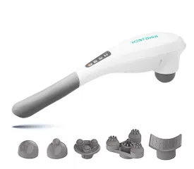 Máy Massage Cầm Tay Đa Năng Kingtech Lux 450 - Thiết Kế Hiện Đại, 6 Đầu Massage Tùy Chỉnh, Công Nghệ Massage Thông Minh