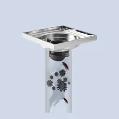 Nắp Thoát Nước Chống Mùi Xiaomi DiiiB - Inox 304 Bền Bỉ, Cấu Trúc Xoáy 3 Chiều Ngăn Mùi Hiệu Quả Cho Gia Đình
