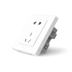 Ổ Cắm Âm Tường Thông Minh Xiaomi Aqara QBCZ11LM - Điều Khiển Qua Smartphone, Thiết Kế Tinh Tế, An Toàn Cho Gia Đình