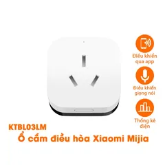 Ổ cắm điều hòa thông minh Xiaomi Mijia Gen 2 - Điều khiển từ xa qua app, giọng nói, tương thích với 229 thương hiệu máy điều hòa