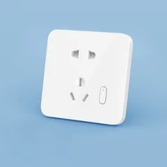 Ổ Điện Âm Tường Thông Minh Xiaomi ZNCZ01ZM - Kết Nối Bluetooth, Điều Khiển Bằng Giọng Nói, Quản Lý Năng Lượng Tiêu Thụ