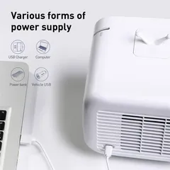 Quạt để bàn Baseus Time CXTM-23 - Quạt mini làm mát không gian, kiểu dáng hiện đại, công nghệ tỏa hơi nước, tiết kiệm không gian
