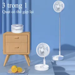 Quạt Tích Hợp Loa Không Dây Xiaomi Youpin Zolele P10S 7200mAh - Quạt Gập Tiện Lợi, Âm Thanh Chất Lượng Cho Mọi Không Gian