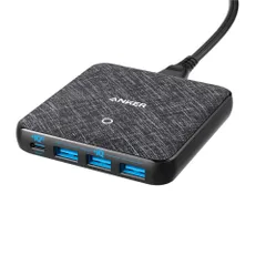 Sạc Anker A2045 Powerport III Slim 65W 4 cổng (PD+3USB) - Sạc nhanh, thiết kế nhỏ gọn, tiện lợi cho điện thoại và laptop