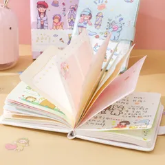 Sổ tay Nhật Ký Planner Hoạt Hình Dễ Thương - 224 Trang Cute, Thiết Kế Đáng Yêu, Quà Tặng Dành Cho Fan Hâm Mộ Anime