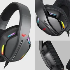 Tai nghe Gaming HAVIT H2012D - Driver 50mm, Đèn RGB 36 Màu, Mic Khử Tiếng Ồn, Thiết Kế Ergonomic, Chất Lượng Âm Thanh Tuyệt Vời