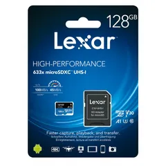 Thẻ Nhớ MicroSD Lexar 32GB/64GB/128GB - Tốc Độ Cao Class 10 Cho Camera và Điện Thoại, Tương Thích Đầy Đủ, Chất Lượng Cao