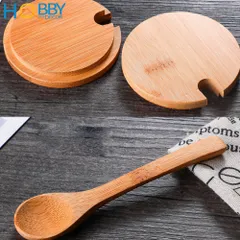 Bộ 3 Lọ Thủy Tinh Đựng Gia Vị Khay Gỗ Hobby - Tiện Lợi, An Toàn, Dụng Cụ Nhà Bếp Thông Minh cho Mọi Gia Đình