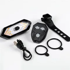 Đèn xi nhan xe đạp West Biking FY-1820 điều khiển từ xa, chống thấm nước, có còi, thiết kế hiện đại cho xe đạp thể thao và trẻ em.