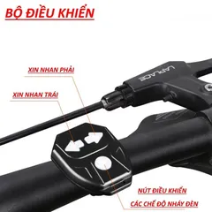 Đèn xi nhan xe đạp West Biking FY-1820 điều khiển từ xa, chống thấm nước, có còi, thiết kế hiện đại cho xe đạp thể thao và trẻ em.