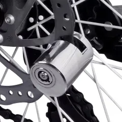 Khóa Đĩa Chống Trộm Cao Cấp Cho Xe Máy, Xe Đạp - An Toàn, Bảo Vệ Tài Sản Cá Nhân, Chất Liệu Bền Bỉ, Thiết Kế Nhỏ Gọn