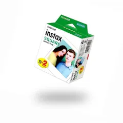 Film Vuông Chụp Ảnh Lấy Liền Fujifilm Instax - Hộp 20 Tấm Dành Cho Máy Instax Square, Chất Lượng Hình Ảnh Tuyệt Vời