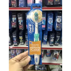 Bàn Chải Pin Oral-B Complete Action - Công Nghệ Làm Sạch Sâu, Đầu Chải Kép, Thời Gian Sử Dụng Trên 1 Tháng