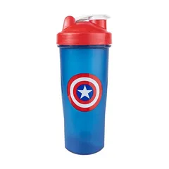 Bình lắc Shaker Siêu Anh Hùng 700ml - Dung Tích Lớn, Thiết Kế Ấn Tượng, Phong Cách Hulk, Superman, Batman, Captain