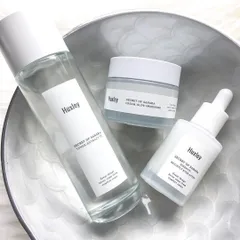 Bộ 3 sản phẩm dưỡng sáng da Huxley - Nước hoa hồng, Tinh chất & Kem dưỡng - Giải pháp hoàn hảo cho làn da rạng rỡ, đều màu