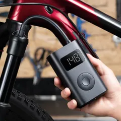 Bơm điện cầm tay đa năng Xiaomi 1S MJCQB04QJ - 5 Chế độ Bơm Hơi, Thiết Kế Nhỏ Gọn, Dễ Dàng Sử Dụng cho Xe Đạp, Xe Máy, Ô Tô