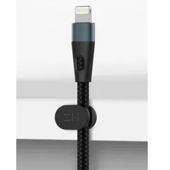 Cáp Sạc Lightning Siêu Bền Xiaomi ZMI AL806 - Chất Liệu Chống Đạn, Tốc Độ Sạc Nhanh 2.4A, Dài 1m, Hàng Chính Hãng
