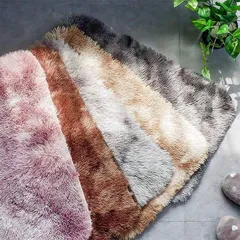 Combo 3 Thảm Lau Chân Lông Loang Dày Mịn Chống Trượt - Siêu Bền, Thấm Nước, Lớp Cao Su Chống Trượt, Kích Cỡ 40x60cm