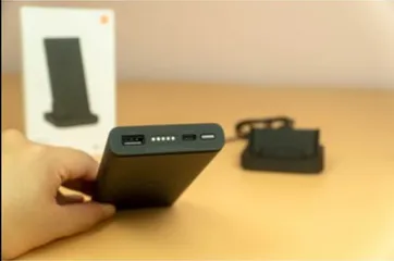 Đế Sạc Nhanh Không Dây Xiaomi WPB25ZM - Sạc Dự Phòng 10000mAh, 30W, Thiết Kế Gọn Nhẹ, Tương Thích Nhiều Thiết Bị