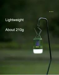 Đèn Dã Ngoại Chống Muỗi NatureHike NH20ZM003 - Đèn LED Di Động Chống Côn Trùng, Sáng Tối Đa Chức Năng, Phù Hợp Du Lịch Cắm Trại
