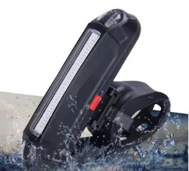 Đèn Hậu Xe Đạp Nháy 2 Màu Xanh Đỏ BMN01 Chống Nước - An Toàn Giao Thông, Đèn LED Sáng Rõ, Gắn Cọc Yên Xe Đạp