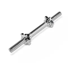 Đòn tạ tay 35cm Đúc Đặc Có Ốc Vặn - Dụng Cụ Tập Gym Cơ Bắp Chất Liệu Bền Bỉ, Thiết Kế Nhám Cầm Chắc, Thay Đổi Tạ Tập