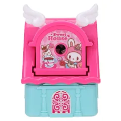 Gọt chì quay tay Deli 731 hình ngôi nhà bay có cánh - Thiết kế sáng tạo, lưỡi dao sắc và khay chứa vụn chì, phụ kiện học tập dễ thương