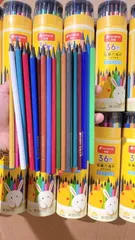 Hộp bút chì 36 màu Pensing 7B thân thiện với môi trường, không độc hại, an toàn cho trẻ em - Đồ dùng học tập nhiều màu sắc
