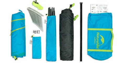 Lều Cắm Trại 3 Người Chống Nước NatureHike NH18Z033-P - Lều Dã Ngoại Bảo Vệ Chống Nắng Mưa, Thiết Kế Nhẹ Gọn, Dễ Dàng Mang Theo