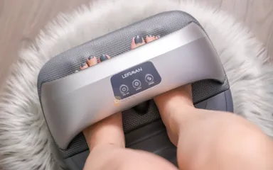 Máy Massage Chân Xiaomi Leravan LJF003 - Thiết Kế Nhỏ Gọn, Thư Giãn Đôi Bàn Chân, Giúp Giảm Căng Thẳng Mệt Mỏi Tối Đa