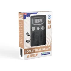 Máy Trợ Thính Bỏ Túi Có Dây Biohealth JH-238 - Âm Thanh Rõ Ràng, 16 Mức Âm Lượng, Dùng Tai Nghe Headphone, Hàng Chính Hãng