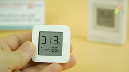 Nhiệt ẩm kế điện tử Xiaomi XMWSDJ04MMC - Thiết kế hiện đại, theo dõi độ ẩm, bảo vệ sức khỏe gia đình với ứng dụng Mihome