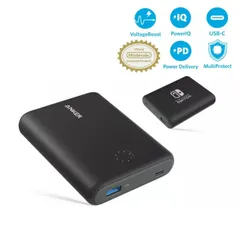 Pin Dự Phòng Anker A1241 PD PowerCore 13400mAh - Sạc Nhanh 18W Cho Nintendo Switch, iPhone, Samsung, USB-C