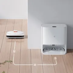Robot Hút Bụi Lau Nhà Xiaomi Mijia Pro STYTJ06ZHM - Thiết Bị Thông Minh Tự Động Hút Và Lau Nhà, Giặt Khăn Lau, Hỗ Trợ Vệ Sinh Chuyên Nghiệp