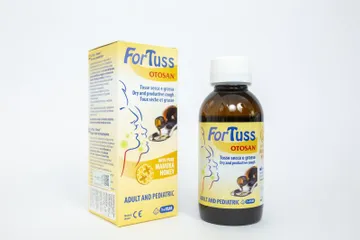 Siro Ho Fortuss Otosan 180ml - Hỗ Trợ Giảm Ho, Làm Dịu Cổ Họng, Thành Phần Hữu Cơ Châu Âu, An Toàn Cho Trẻ Em và Người Lớn