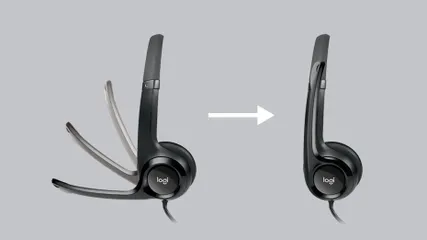 Tai Nghe Chụp Tai Logitech H390 - Mic Khử Tiếng Ồn, Âm Thanh Rõ Ràng, Phù Hợp Cho Gọi Điện, Họp Trực Tuyến, Chơi Game