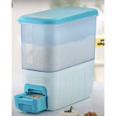 Thùng Đựng Gạo Tupperware Rice Dispenser 10kg - Thiết Kế Tiết Kiệm Không Gian, Nguyên Tắc Tuần Hoàn Bảo Quản Gạo Tốt Nhất