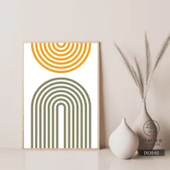 Tranh Canvas Trang Trí Nội Thất Tông Màu Pastel - Tấm Trang Trí Hiện Đại Nhiều Mẫu, Khung Gỗ Sang Trọng