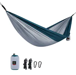 Võng Đôi Gấp Gọn Naturehike NH17D012-B Siêu Nhẹ, Chống Xé, Tải Trọng 180kg - Đồ Dùng Cắm Trại Thoải Mái, Dễ Mang Theo