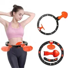 Vòng Lắc Eo Tự Động Đếm - Dụng Cụ Thể Thao Giảm Mỡ Bụng, Massage Cơ Bụng, Đồng Hồ Điện Tử Theo Dõi Quy Trình Tập Luyện