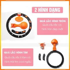 Vòng Lắc Eo Tự Động Đếm - Dụng Cụ Thể Thao Giảm Mỡ Bụng, Massage Cơ Bụng, Đồng Hồ Điện Tử Theo Dõi Quy Trình Tập Luyện