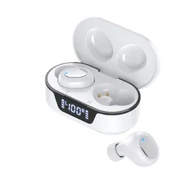 Tai nghe Bluetooth 5.0 không dây TW16 - Âm thanh vòm, cảm ứng vân tay, thiết kế thời trang - Tai nghe di động tiện lợi, chát lượng HiFi
