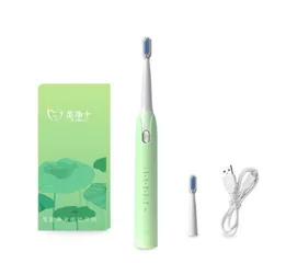 Bàn Chải Đánh Răng Điện Sonic DZ-101A - Thiết Kế Hiện Đại, 5 Chế Độ Làm Sạch, Chống Nước, Thời Gian Sử Dụng 60 Ngày
