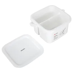 Xô Rửa Cọ Vẽ 2 Ngăn Bằng Nhựa Deli 73874 - Giúp Rửa Sạch, Vắt Nước, Thiết Kế Tiện Lợi Cho Nghệ Sĩ Vẽ