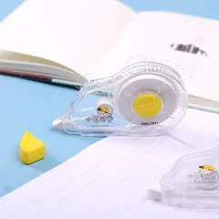 Bút Xóa Băng Deli 8180 - Băng Xóa Dài 30m, Che Phủ Tốt, Sử Dụng Lâu Dài, Màu Xanh Và Vàng - Dụng Cụ Học Tập Văn Phòng