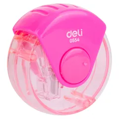 Combo 3 Gọt Bút Chì Deli E0554 - 2 Đầu Gọt Kích Cỡ Khác Nhau, Nắp Xoay Tiện Lợi, Lưỡi Dao Sắc Bén - Văn Phòng Phẩm Thực Dụng