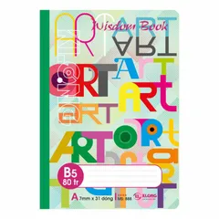 Combo 10 Vở Kẻ Ngang Klong Wisdom Book 80 Trang MS 888 - Giấy Mịn, Họa Tiết Nổi Bật Cho Học Tập