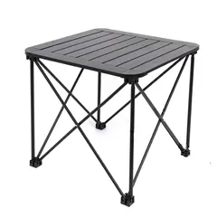 Bàn Nhôm Vuông Gấp Gọn Dã Ngoại DikeCloud - Đồ Dùng Cắm Trại Chắc Chắn, Kháng Gỉ, Thiết Kế Di Động Tiện Lợi